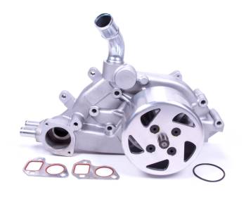PRW Industries - PRW INDUSTRIES Mechanical Water Pump High Performance 3/4" Shaft Polished Pulley - Aluminum