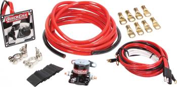 QuickCar Racing Products - QuickCar Ignition Panel w/ Wiring Kit - 4 Gauge