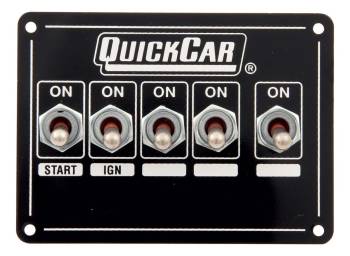 QuickCar Racing Products - QuickCar Extreme Dual Ignition Panel w/ 3 Wheel Brake & Crossover