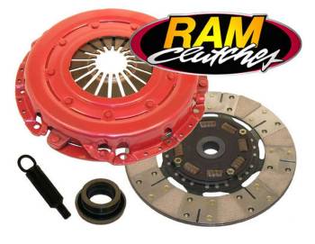 Ram Automotive - Ram Automotive Power Grip HD Clutch Kit Single Disc 10-1/2" Diameter 1-1/16" x 10 Spline - Sprung Hub