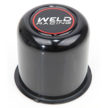 Weld Racing - Weld Racing 3.160" Outer Diameter Wheel Center Cap Push Through Aluminum Black Anodize - Each