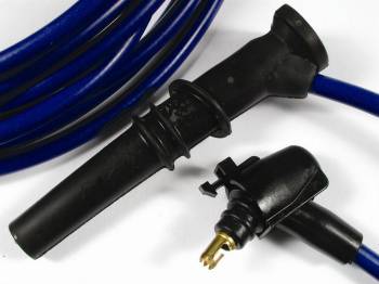 ACCEL - ACCEL Custom Fit Super Stock Spiral Spark Plug Wire Set - Blue