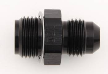 XRP - XRP Adapter Fitting Straight 6 AN Male to 5/8-18" Inverted Flare Male Aluminum - Black Anodize