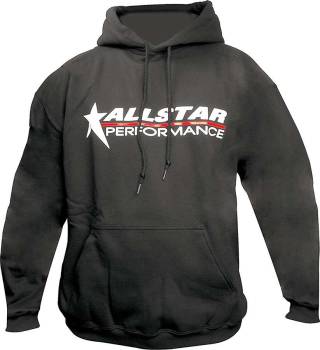 Allstar Performance - Allstar Performance Hooded Sweatshirt - Black - Large