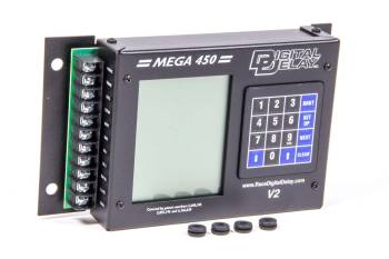 Biondo Racing Products - Biondo Mega 450 Super Crossover Digital Delay Box w/ Red Backlight