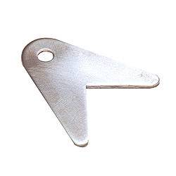 Chassis Engineering - Chassis Engineering V-Notch Universal Frame Bracket - 3/8" Hole