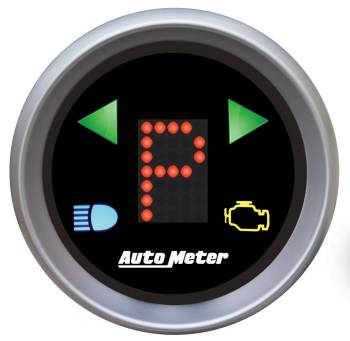 Auto Meter - Auto Meter 2-1/16" Gauge - PRNDL+ Black Face