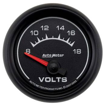 Auto Meter - Auto Meter ES Electric Voltmeter Gauge - 2-1/16"