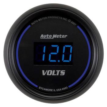 Auto Meter - Auto Meter Cobalt Digital Voltmeter Gauge - 2-1/16"
