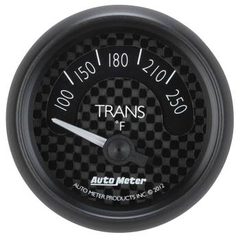 Auto Meter - Auto Meter 2-1/16" GT Trans Temp Gauge - 100-250°