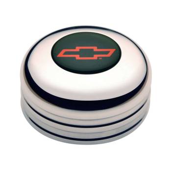 GT Performance - GT Performance GT3 Polished Horn Button-Chevy Bowtie