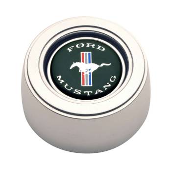 GT Performance - GT Performance GT3 Hi-Rise Mustang Color Horn Button Polished