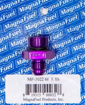 MagnaFuel - MagnaFuel AN Flare-To -Straight Port Adapter -6 to -8