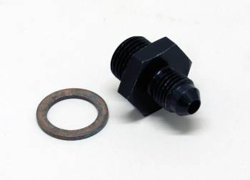 Tilton Engineering - Tilton 77-Series Master Cylinder Inlet Fitting -06 AN Crush Washer Seal to -04 AN Male