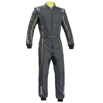 Sparco Groove KS-3 Karting Suit - Gray/Yellow 002334GRSGF