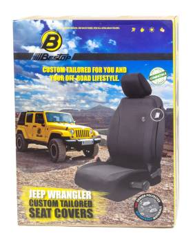 Bestop - Bestop Full Front Seat Cover Strap and Buckle Attachment