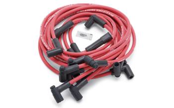 Edelbrock - Edelbrock Max-Fire Spark Plug Wire Set Spiral Core 8.5 mm 90 Degree Plug Boots HEI/Socket Style Small Block Chevy - Red