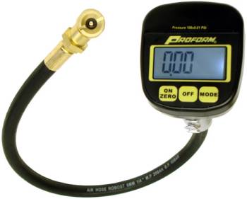 Proform Parts - Proform Performance Parts 0-100 psi Tire Pressure Gauge Digital