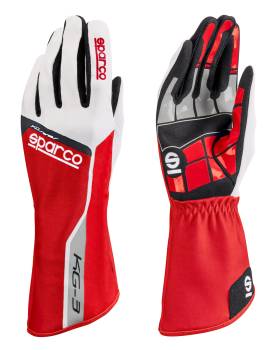 Sparco Track KG-3 Karting Glove - Red 002553RS