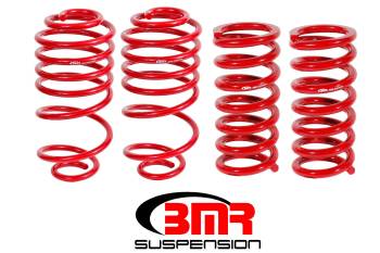 BMR Suspension - BMR Suspension Lowering Springs - 1.5" Drop  - Red - 1978-87 GM G-Body