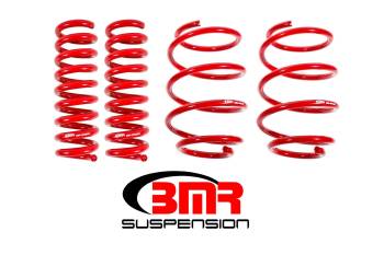 BMR Suspension - BMR Suspension Lowering Springs - 1" Drop  - Red - 2016-17 Camaro