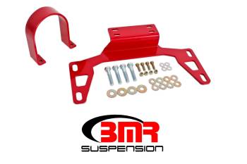 BMR Suspension - BMR Suspension Driveshaft Safety Loop - Front  - Black Hammertone - 2011-17 Mustang
