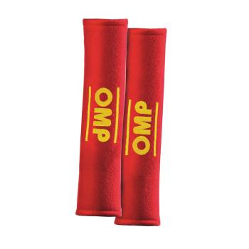 OMP Racing - OMP Racing Harness Pads Red Used w/ 3" Belts