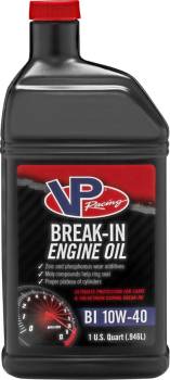 VP Racing Fuels - VP Racing 10W40 Break-In Oil - 1 Quart