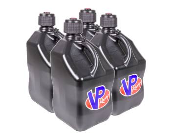 VP Racing Fuels - VP Racing Fuels 5 Gallon Motorsports Utility Jug - Square - Black (Case of 4)