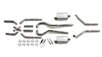 Pypes Performance Exhaust - Pypes Performance Exhaust 67-87 GM 2WD Truck 2.5" Crossmember Back Exhaust