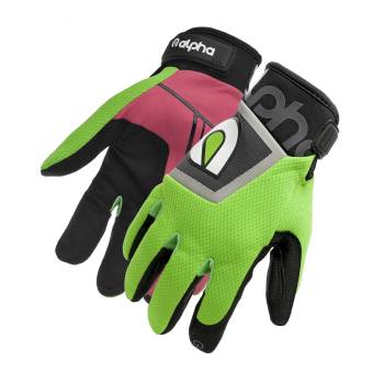 Alpha Gloves - Alpha Gloves The Standard - Fluorescent Green - Large