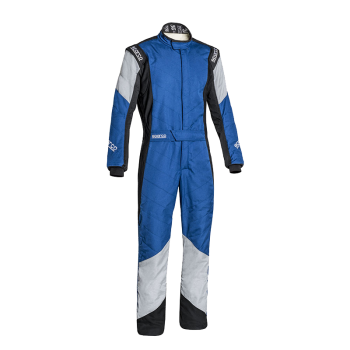 Sparco Grip RS-4 Racing Suit - Blue / White 0011275ANRG