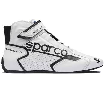 Sparco Formula RB-8.1 Racing Shoe - White / Black 001251BINR