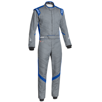 Sparco Victory RS-7 Racing Suit - Grey / Blue 0011277HGRAZ
