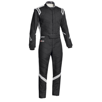 Sparco Victory RS-7 Racing Boot Cut Suit - Black / Grey 0011277HBNRGR