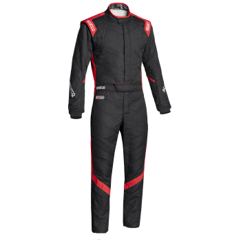 Sparco Victory RS-7 Racing Boot Cut Suit - Black / Red 0011277HBNRRS