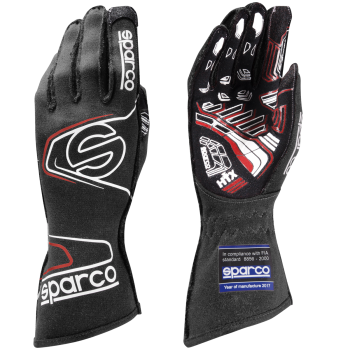 Sparco Arrow RG-7 EVO Glove - Black/Grey 001309NRGR