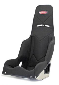 Kirkey Racing Fabrication - Kirkey 55 Series Tweed Seat Cover (Only) - Black - 20"