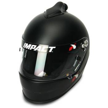 Impact - Impact 1320 Top Air Helmet - Flat Black - Large