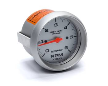 Auto Meter - Auto Meter 3-3/8 U/L Tachometer 6000 RPM
