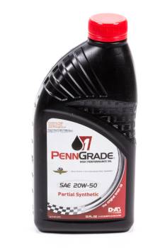 PennGrade Motor Oil - PennGrade Racing Oil 20w50 Racing Oil 1 Qt Partial Synthetic