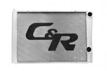 C&R Racing - C&R Racing Radiator LW Chevy 19x28 Dual Pass Extruded Core