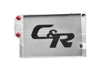 C&R Racing - C&R Racing Radiator LW Chevy 19x31 Dual Pass w/ Heat Exchgr