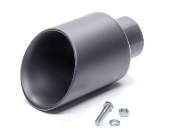 Gibson Performance Exhaust - Gibson Performance Black Ceramic Double Wal led Angle Exhaust Tip