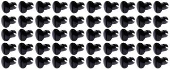 Ti22 Performance - Ti22 Oval Head Dzus Buttons .500 Long - Pack of 50 - Black