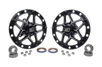 Ti22 Performance - Ti22 Direct Mount Front Hubs Forged - Black
