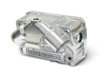 Holley - Holley Aluminum Center Hung "V" Bowl Kit - Secondary w/o Pump Provisions