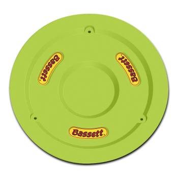 Bassett Racing Wheels - Basset Plastic Mud Cover - Fluorescent Yellow