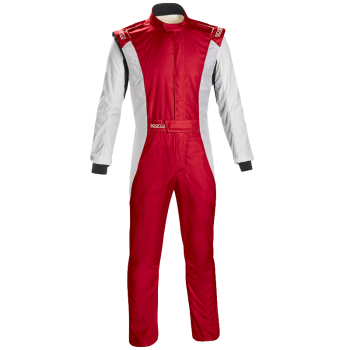 Sparco Competition US Boot Cut Suit - Red/White 001128SFBRSBN