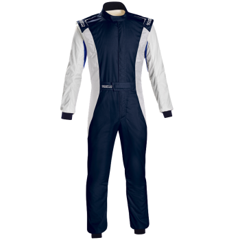 Sparco Competition US Suit - Navy/White 001128SFIBMBI
